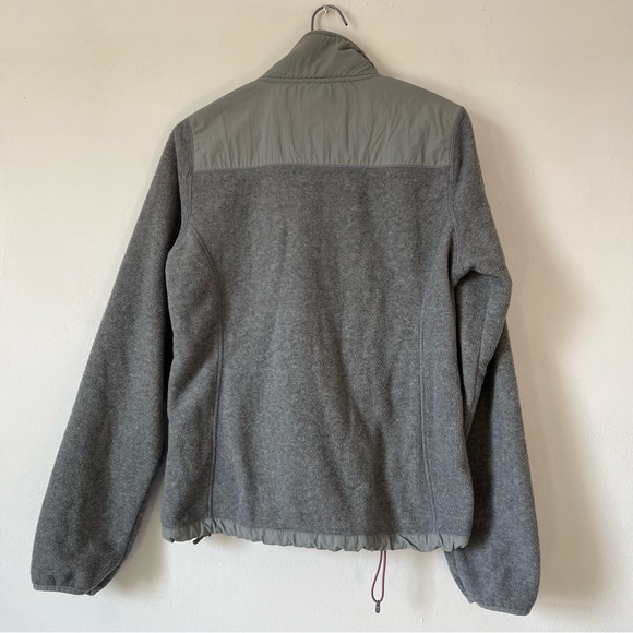 Aeropostale fill-Zip Fleece Jacket in Grey, SZ M - Picture 2 of 3